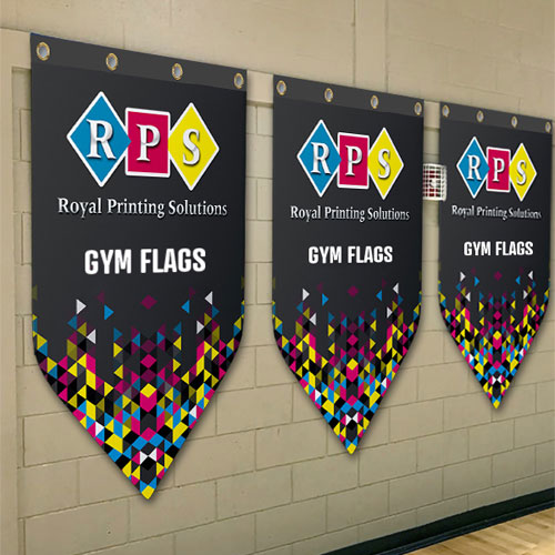 Gymnasium Flags Full Color Gymnasium Flags